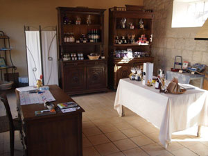 la boutique du domaine de Ferrussac